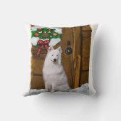 サモイドクリスマス クッション (裏面)