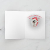 サモイドサンタポーズホホホカード シーズンカード (内部)