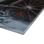 サモイドスノーイスレクリスマスデコール カッティングボード (角)