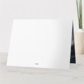 サモイドスノーイスレクリスマスデコール カード (裏面)