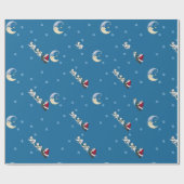 サモイドスリー&サンタ ラッピングペーパー (フラット)