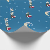 サモイドスリー&サンタ ラッピングペーパー (角)