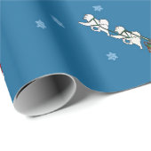 サモイドスリー&サンタ ラッピングペーパー (ロールコーナー)