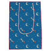 サモイドスレイサンタ&トイズ抱き枕 ミディアムペーパーバッグ (裏面)