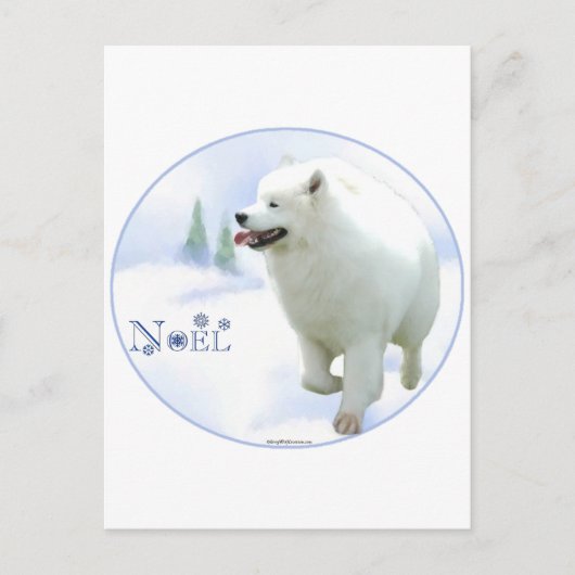 サモイドノエル シーズンポストカード (正面)