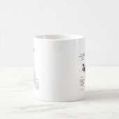サモイドヒストリーデザイン コーヒーマグカップ (中央)