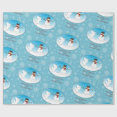 サモイド魔法ラッピング紙:マット、光沢、リネン ラッピングペーパー (フラット)