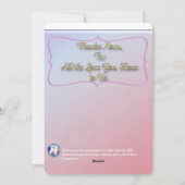 サモイド・テーマ・マザーズ・デイ・フラットカード個人設定 シーズンカード (裏面)