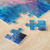 サモイードブリードドッグクリスマス ジグソーパズル (側面)