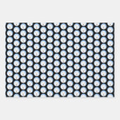 サモイ絵画ド子犬の写真 – かわいいオリジナルドッグアート ラッピングペーパーシート (正面3)