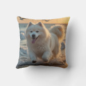 サモエイエレガント装飾用クッション クッション (裏面)