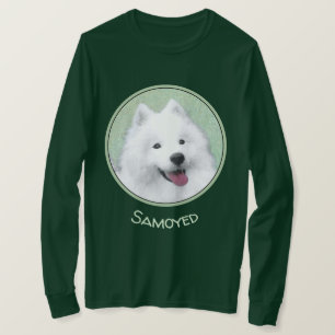 サモエイ絵画ズ – かわいいオリジナルドッグアート Tシャツ