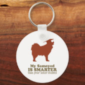 サモエイ キーホルダー (正面)
