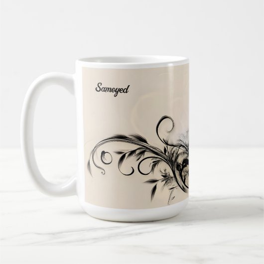 サモエイ コーヒーマグカップ (左)