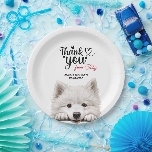 サモエイ ペーパープレート (パーティー)