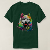 サモエイ Tシャツ (デザイン正面)