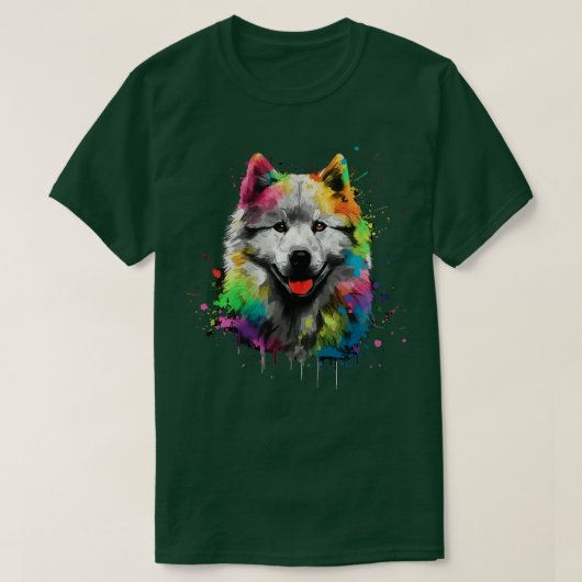 サモエイ Tシャツ (デザイン正面)