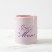 サモエドハートマム ツートーンマグカップ (中央)