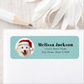 サモエド差出人住所ラベル ラベル (インサイチュ)