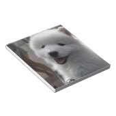 サモエド犬 ノートパッド (アングル)