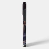 サモエド クリスマス iPhoneケース (左側面)