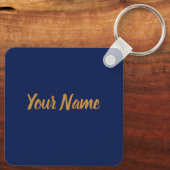 サモス島インギリシャのレトロヴィンテージ休暇 キーホルダー (裏面)