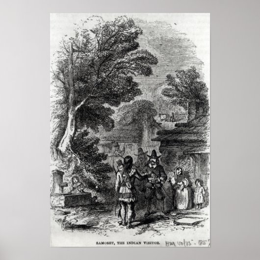 サモセット、インディアン ポスター (正面)