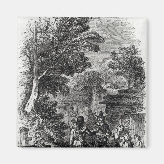 サモセット、インディアン マグネット (正面)