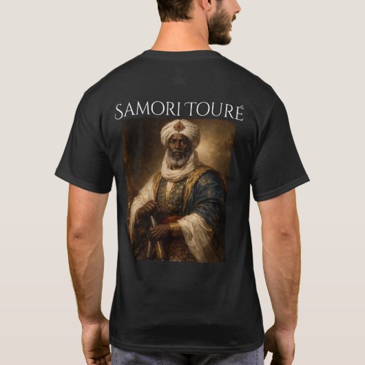 サモリ・トゥーレ Tシャツ (裏面)