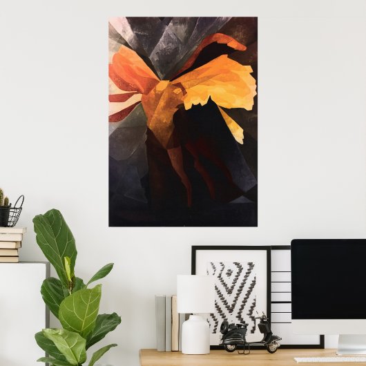 サモ人種の翼のある勝利 ポスター (ホームオフィス)