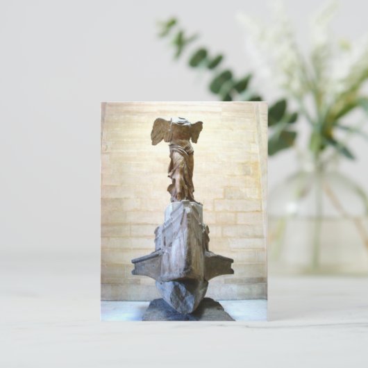 サモ人種ニケの翼のある勝利 ポストカード (スタンド正面)