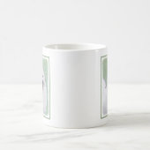 サモ絵画イエドの可愛いオリジナルの犬芸 コーヒーマグカップ (中央)