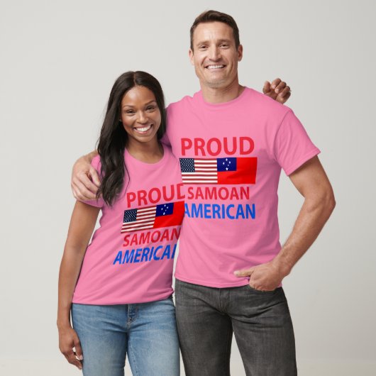 サモ誇りを持ったア系アメリカ人 Tシャツ (ユニセックス)