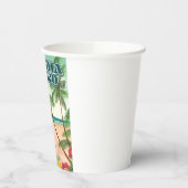 サユリタメキシコビーチポスターツートーンコーヒーマグ 紙コップ (左)