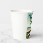 サユリタメキシコビーチポスターツートーンコーヒーマグ 紙コップ (右)