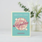 サユリタメキシコレトロヴィンテージパーティーはがき ポストカード (スタンド正面)