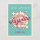 サユリタメキシコレトロヴィンテージパーティーはがき ポストカード (正面)