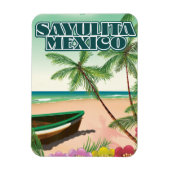 サユリータ メキシコ ビーチポスター マグネット (縦)