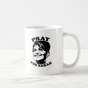サラのために祈って下さい コーヒーマグカップ