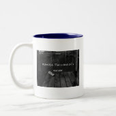 サラのコーヒー・マグの沈黙 ツートーンマグカップ (左)