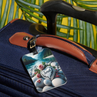 サラのハートバイザリバー ラゲッジタグ