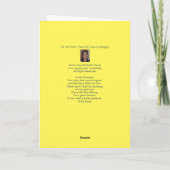 サラのメンタルヘルス・グリーティングカード カード (裏面)