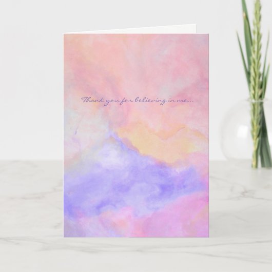 サラの感謝カード サンキューカード (正面)