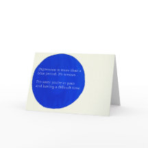 サラの精神衛生に関するグリーティングカード