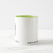 サラの聖域のコーヒー・マグ ツートーンマグカップ (中央)