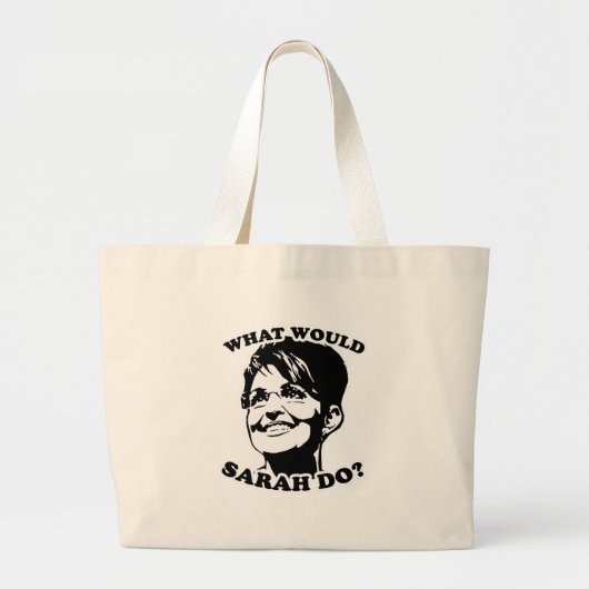 サラは何をしますか。 ラージトートバッグ (正面)