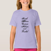 サラアリソンCosimaヘレナおよび孤児からのレイチェル Tシャツ (正面)