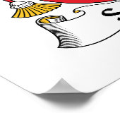 サライバ家紋 ポスター (角)