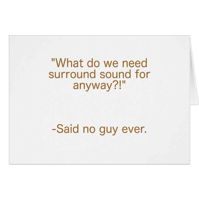 サラウンド・サウンドは人の黄色ブラウンの緑を言いませんでした (正面横)