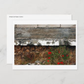 サラエボのクラプネルとポピー ポストカード (正面/裏面)